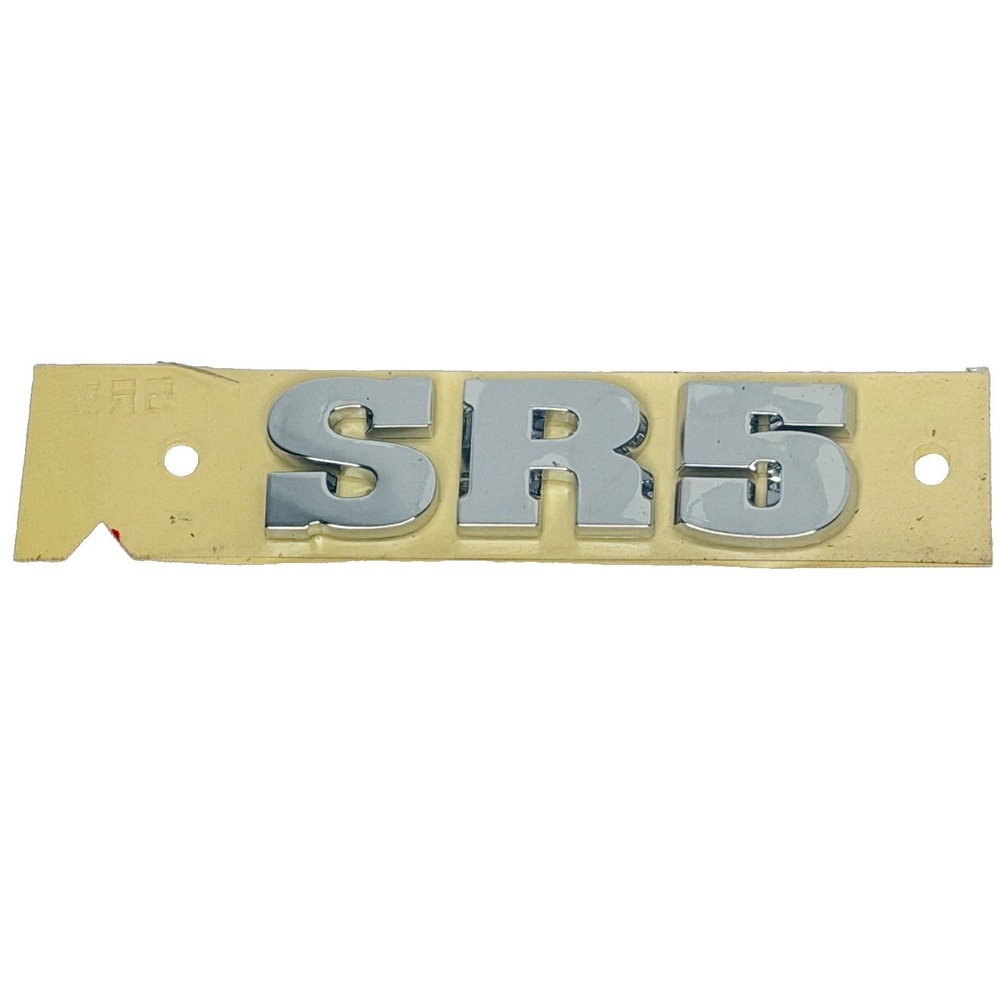 OEM Toyota 4Runner SR5 Genuine Rear Name Plate Emblem 75442-35140 NOS